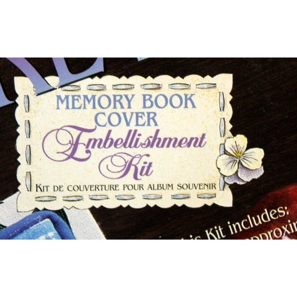 Vtg 90s Daisy Kingdom Alpha Bears Keepsake Cover Memory Book Embellishment Kit - Picture 3 of 12